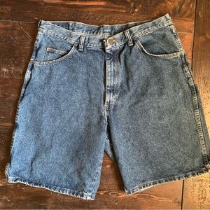 Vintage Wrangler Denim 90s Bermuda Jean Shorts